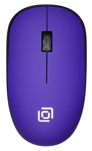 Мышь Oklick 515MW черный/пурпурный фото 4