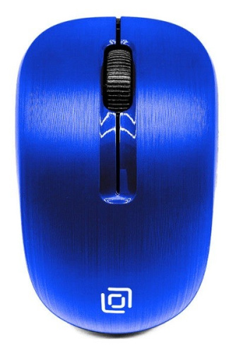 Мышь Oklick 525MW синий фото 2