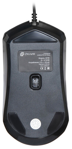Мышь Oklick 207M USB черный (1474598) фото 7