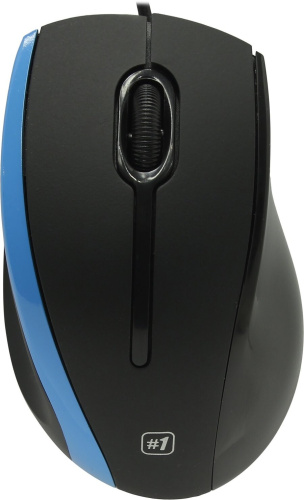 Мышь Defender MM-340 черный/синий