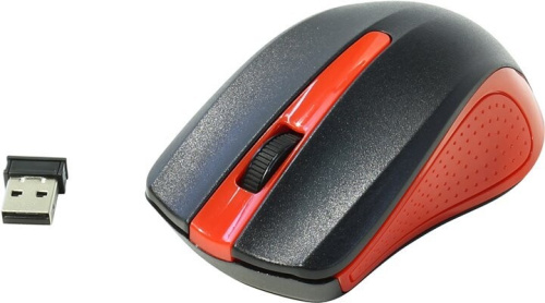 Мышь Oklick 485MW Black/Red