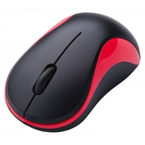 Мышь Oklick 605SW черный/красный фото 3