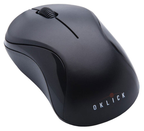 Мышь Oklick 605SW черный фото 2