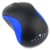 Мышь Oklick 605SW черный/синий