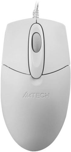 Мышь A4Tech OP-720 белый/серый фото 2