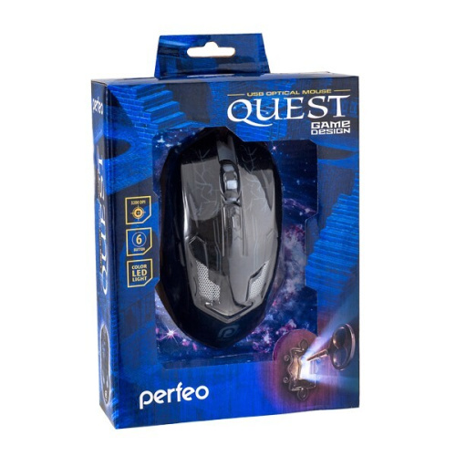 Мышь Perfeo PF-1712-GM Quest фото 3