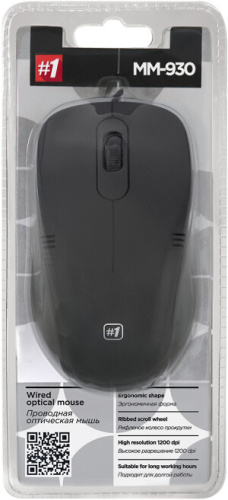 Мышь Defender MM-930 черный (52930) фото 3