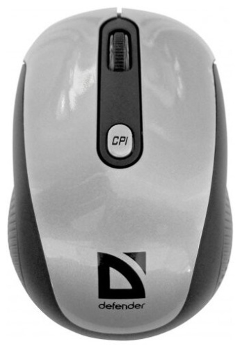 Мышь Defender Optimum MS-125 серый фото 2