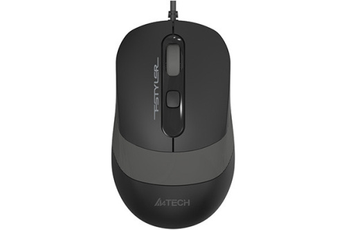 Мышь A4Tech FM 10 черный/серый
