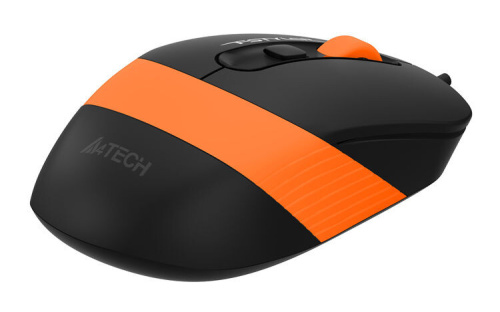 Мышь A4Tech Fstyler FM10 черный/оранжевый фото 4