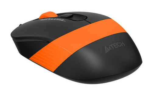 Мышь A4Tech Fstyler FM10 черный/оранжевый фото 6