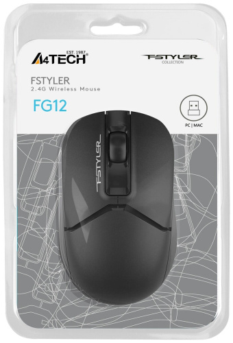 Мышь A4Tech Fstyler FG12 черный фото 11