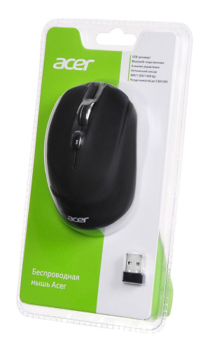 Мышь Acer OMR050 (ZL.MCEEE.00B) черный фото 9