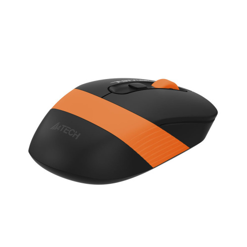 Мышь A4Tech Fstyler FG10S черный/оранжевый фото 5