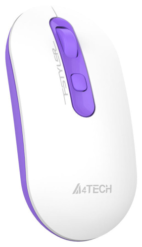 Мышь A4Tech Fstyler FG20 Tulip белый/фиолетовый фото 5