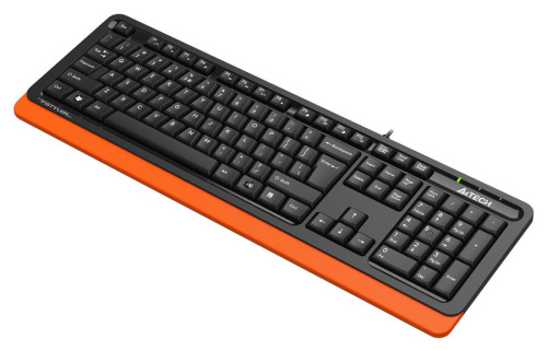 Клавиатура A4Tech Fstyler FKS10 черный/оранжевый фото 8