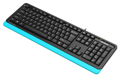 Клавиатура A4Tech Fstyler FKS10 черный/синий фото 8