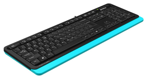 Клавиатура A4Tech Fstyler FKS10 черный/синий фото 9