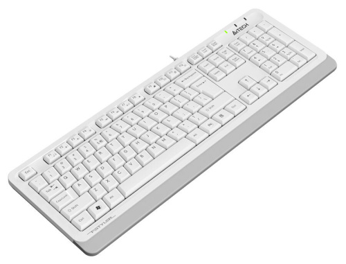 Клавиатура A4Tech Fstyler FKS10 белый/серый фото 7