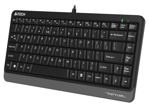 Клавиатура A4Tech Fstyler FKS11 черный/серый фото 3