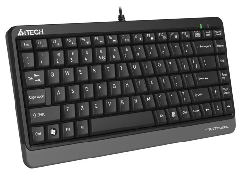 Клавиатура A4Tech Fstyler FKS11 черный/серый фото 4