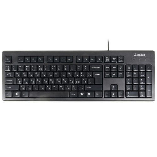 Клавиатура A4Tech KR-83 Black USB фото 2