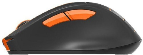 Мышь A4Tech Fstyler FG30S серый/оранжевый фото 7