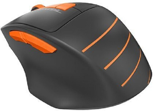 Мышь A4Tech Fstyler FG30S серый/оранжевый фото 8