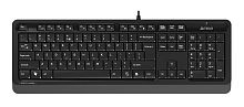 Клавиатура A4Tech FK 10 черный/серый