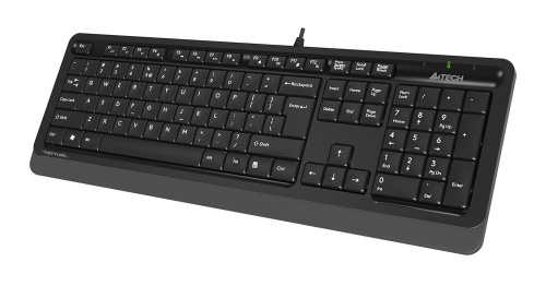 Клавиатура A4Tech FK 10 черный/серый фото 3