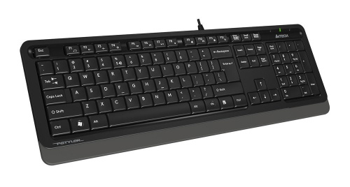 Клавиатура A4Tech FK 10 черный/серый фото 4