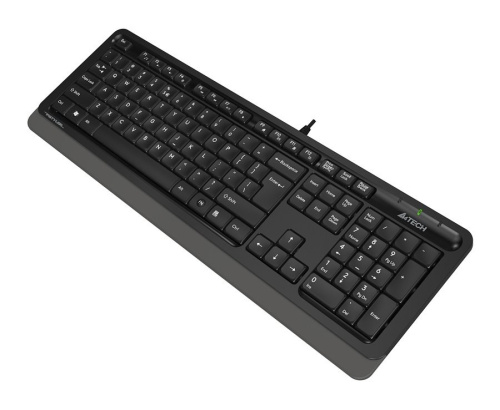 Клавиатура A4Tech FK 10 черный/серый фото 5