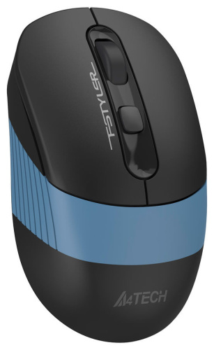 Мышь A4Tech Fstyler FB10C черный/синий фото 4