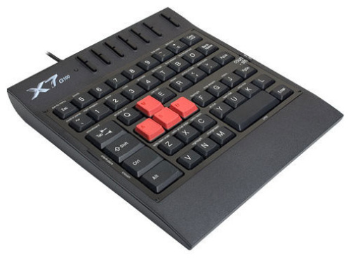 Клавиатура A4Tech X7-G100 Black USB фото 3