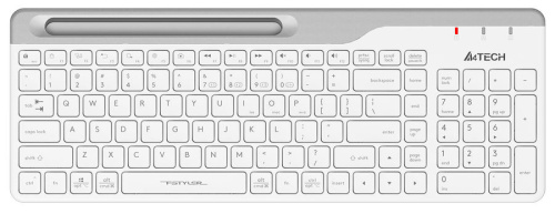 Клавиатура A4Tech Fstyler FBK25 белый/серый фото 2