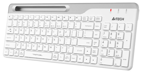Клавиатура A4Tech Fstyler FBK25 белый/серый фото 3