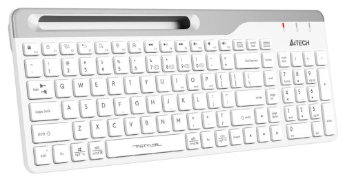 Клавиатура A4Tech Fstyler FBK25 белый/серый фото 4