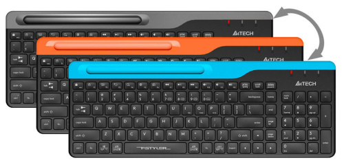 Клавиатура A4Tech Fstyler FBK25 черный/серый фото 14