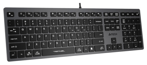 Клавиатура A4Tech Fstyler FX50 серый фото 3