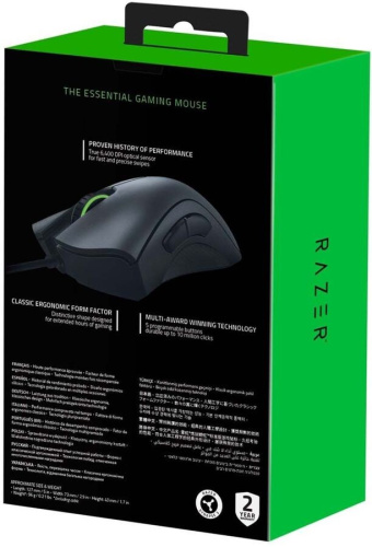 Мышь Razer DeathAdder Essential Gaming (RZ01-03850100-R3M1) фото 8