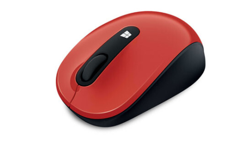 Мышь Microsoft Sculpt Mobile Mouse USB Flame Red (43U-0 фото 2