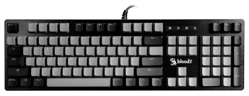 Клавиатура A4Tech Bloody B828N черный/серый фото 5
