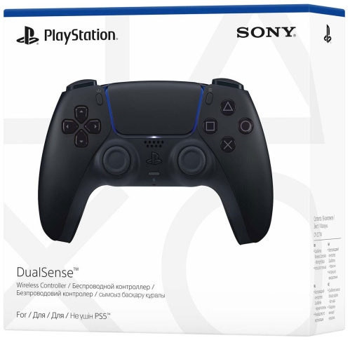 Джойстик для Sony PlayStation 5 DualSense, (CFI-ZCT1W), черный фото 6