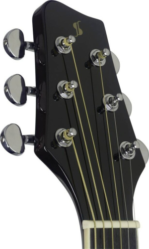 Электроакустическая гитара Stagg SA35DSCE-BK фото 3