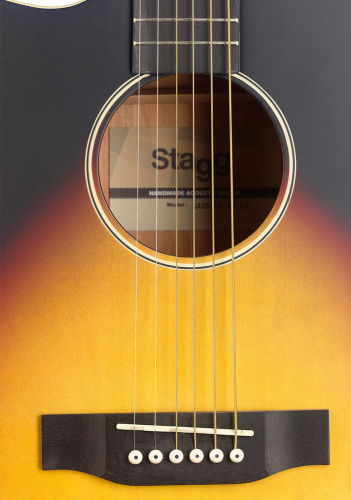 Электроакустическая гитара Stagg SA35 ACE-VS LH фото 3