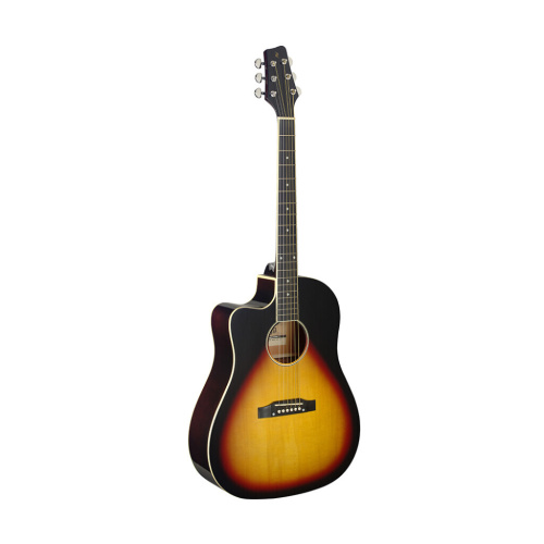 Электроакустическая гитара Stagg SA35DSCE-VS LH фото 2