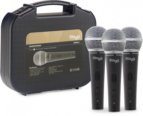 Комплект микрофонов Stagg SDM50-3 фото 2
