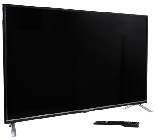 Телевизор Hyundai H-LED40BT3001 черный/серебристый фото 3