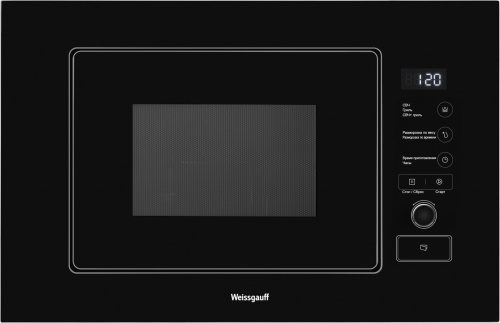 Встраиваемая микроволновая печь Weissgauff BMWO-209 PDB фото 2