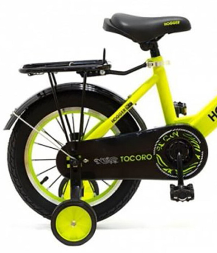 Велосипед Hogger Tocoro 18" черный-лимонный фото 4